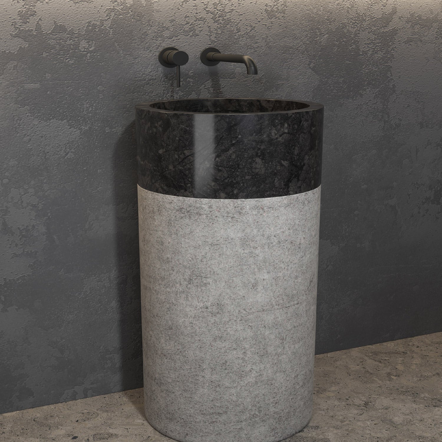 Lavabo da terra Nero