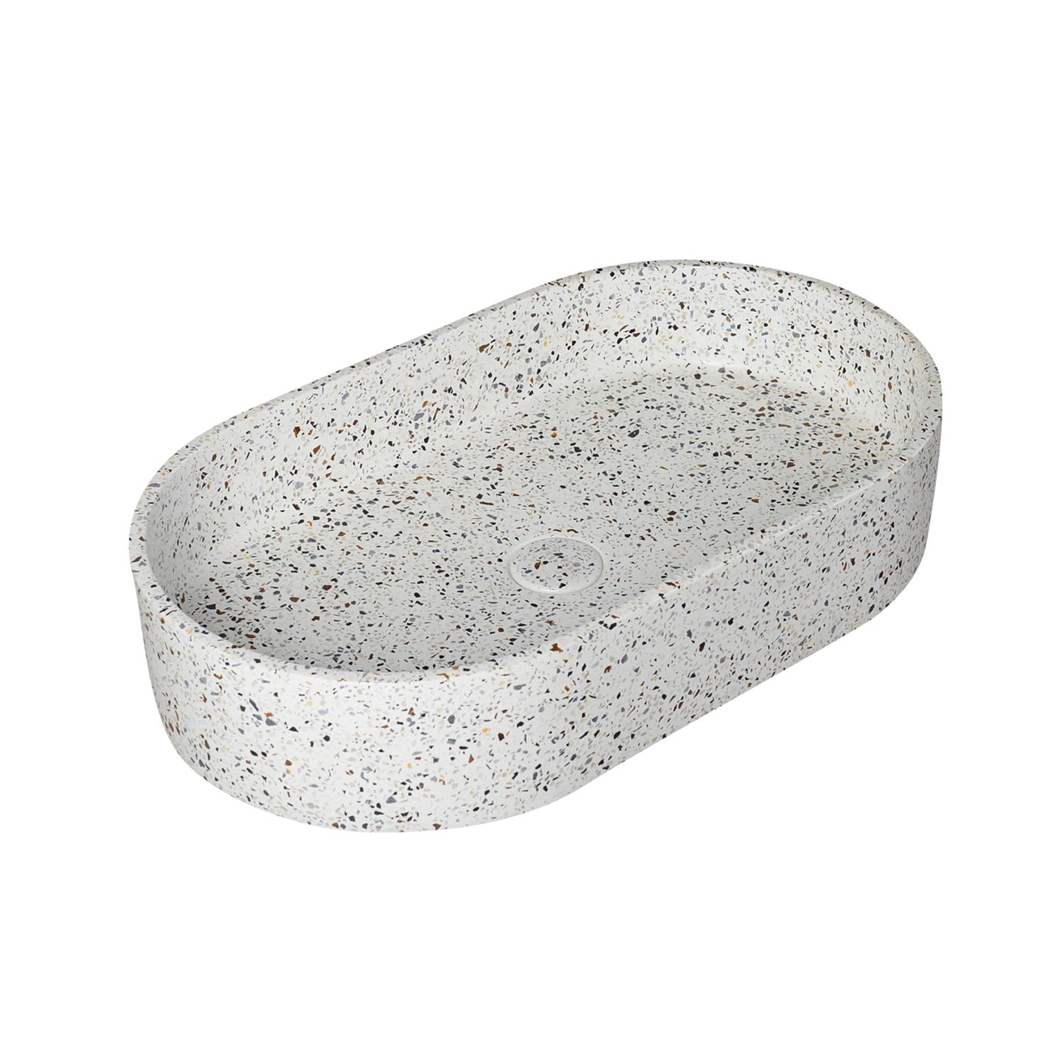 Lavabo da appoggio Stracciatella