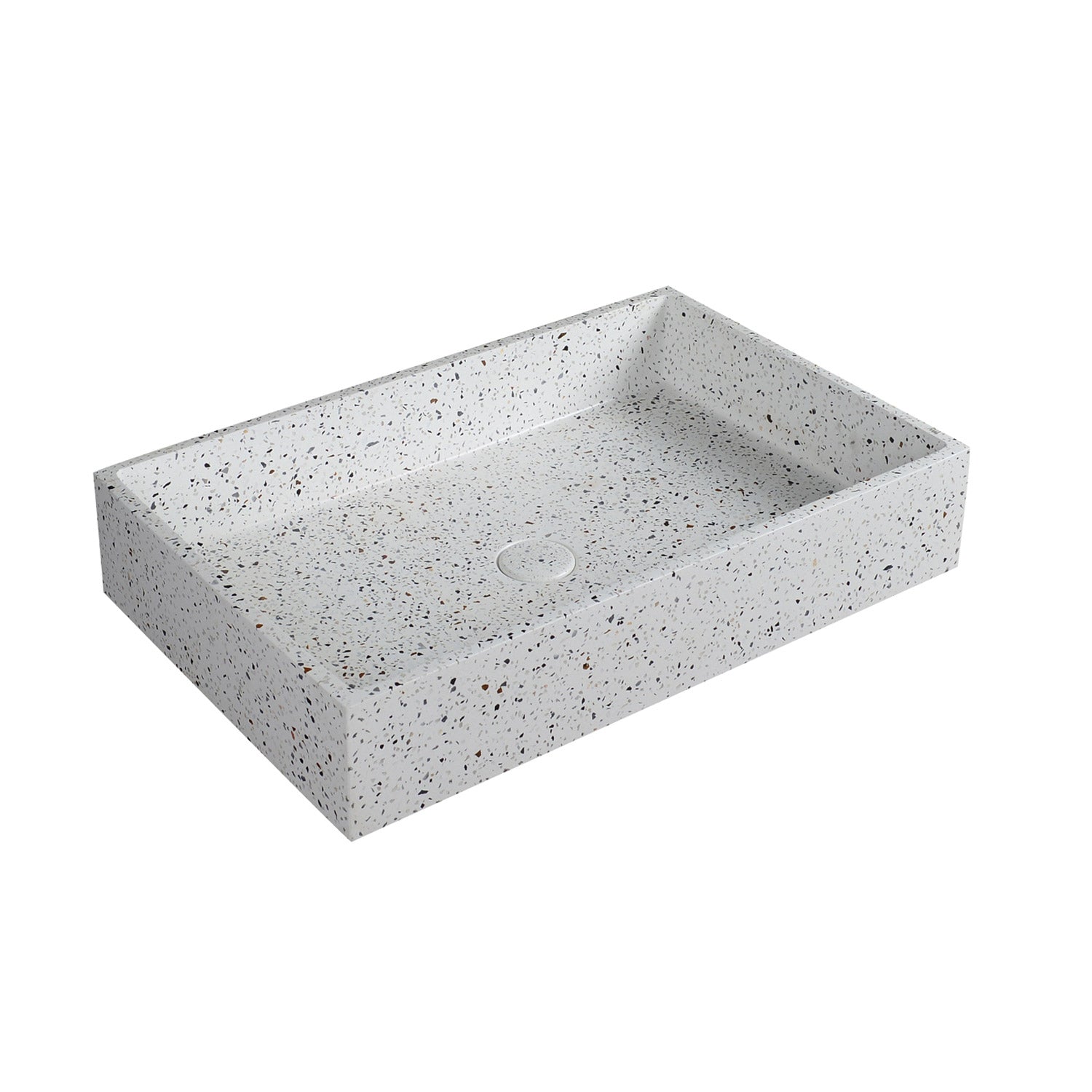Lavabo da appoggio Stracciatella