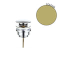Valvola univestale split in ottone Oro, PVD