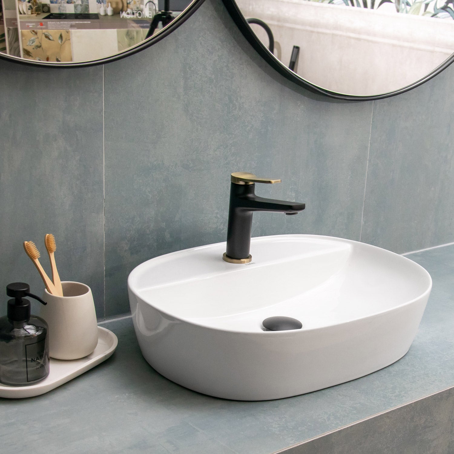 Lavabo da appoggio