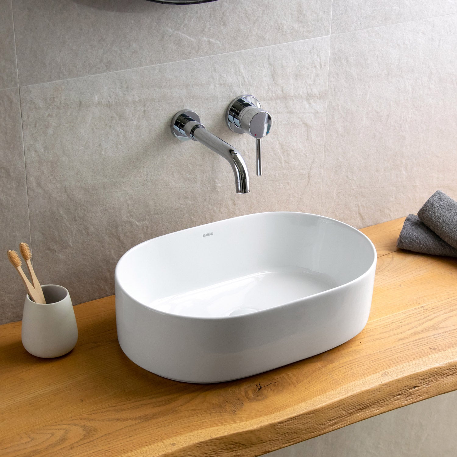 Lavabo da appoggio