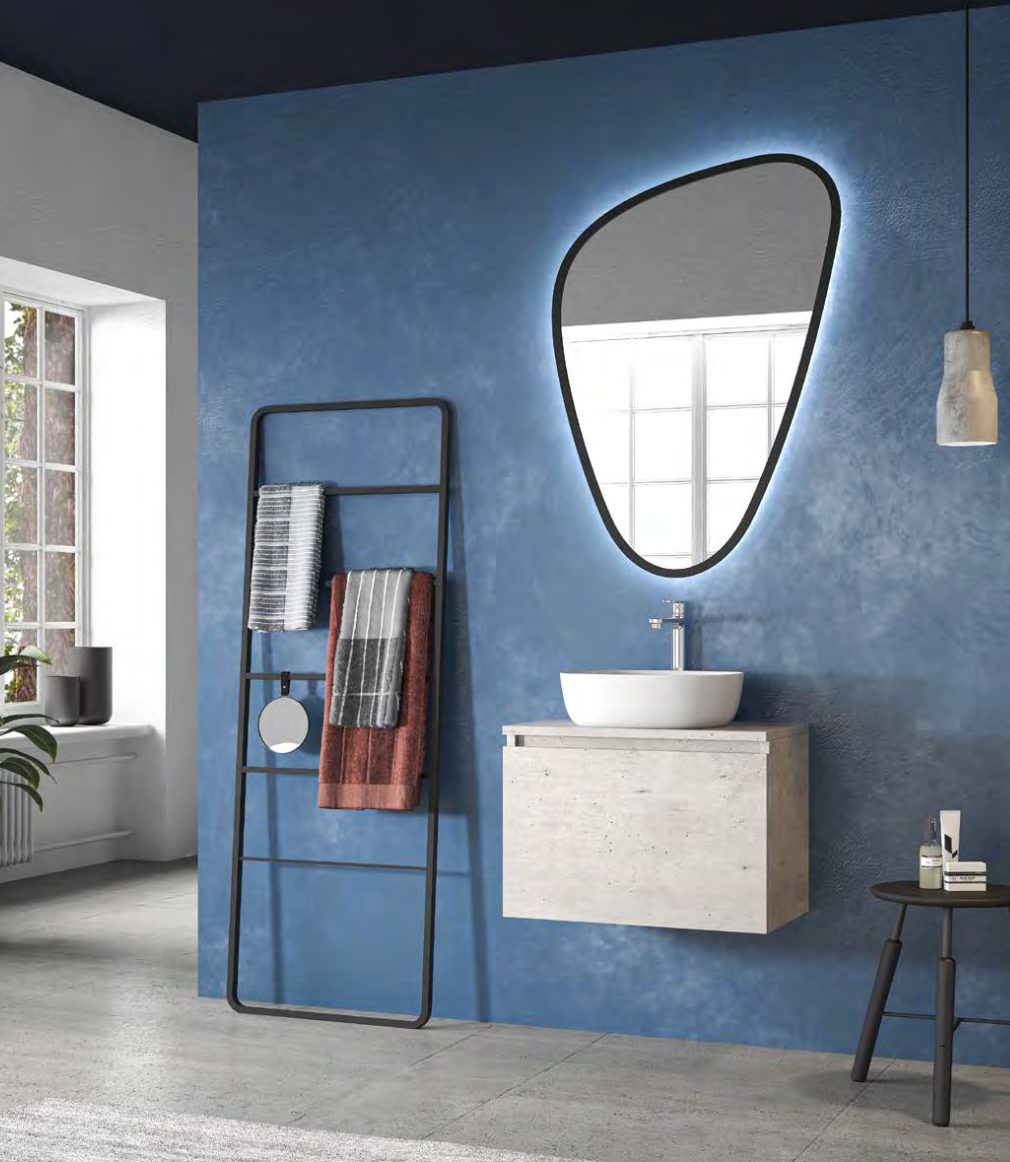 Specchio ELENA – Black 650x1000x24mm