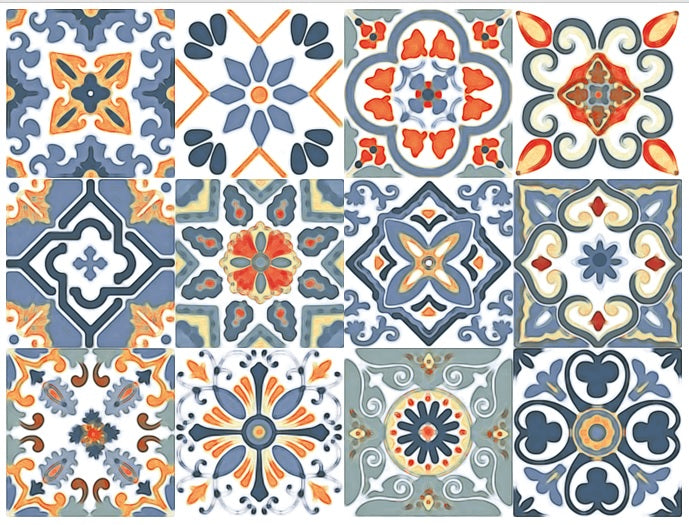Amalfi Mix Colore 15x15