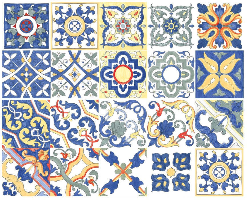 Amalfi Mix Mare 15x15