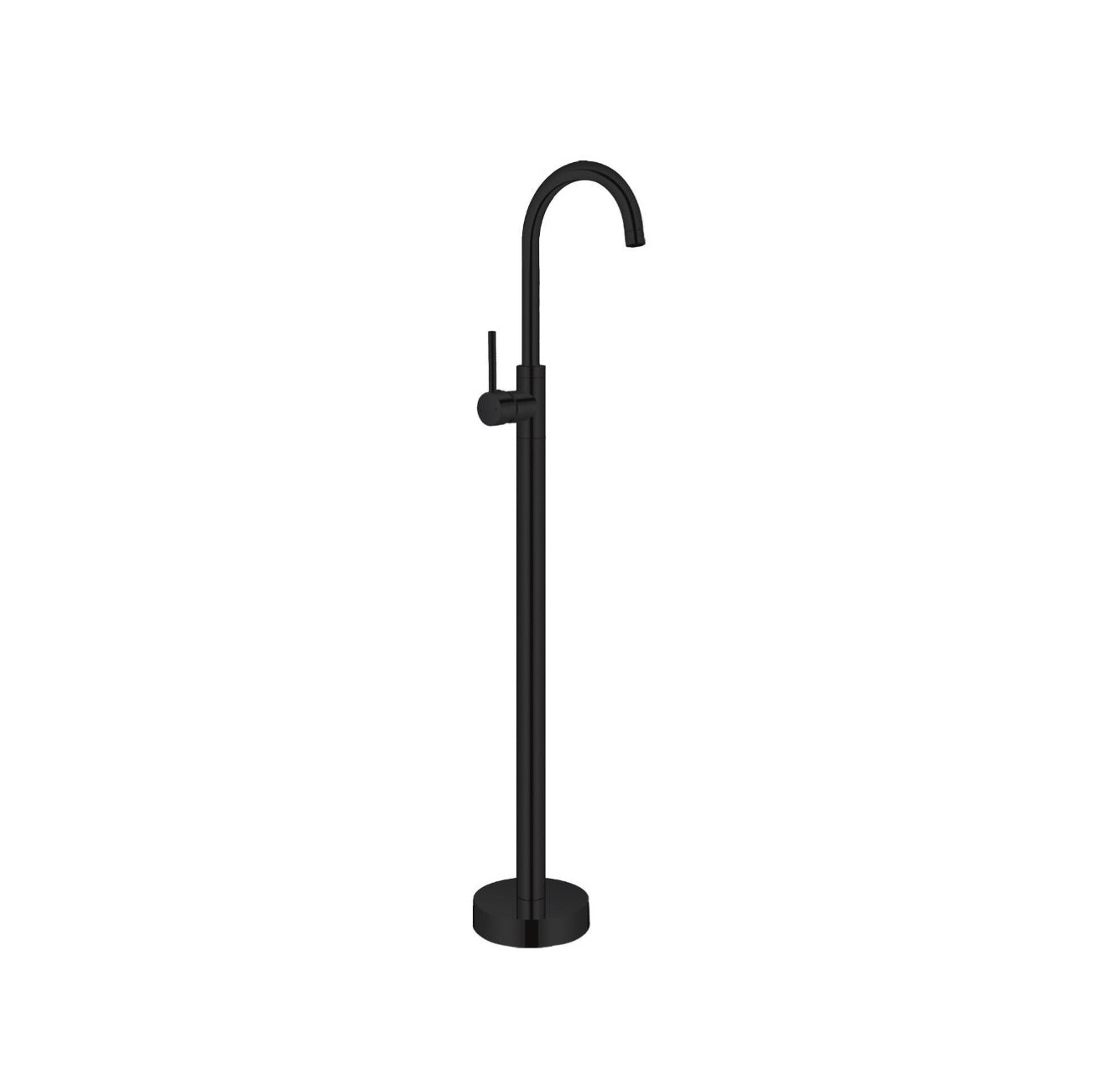 Artemis Nero S28223 miscelatore da terra per lavabo