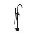 Artemis Nero S12323 miscelatore da terra con doccetta