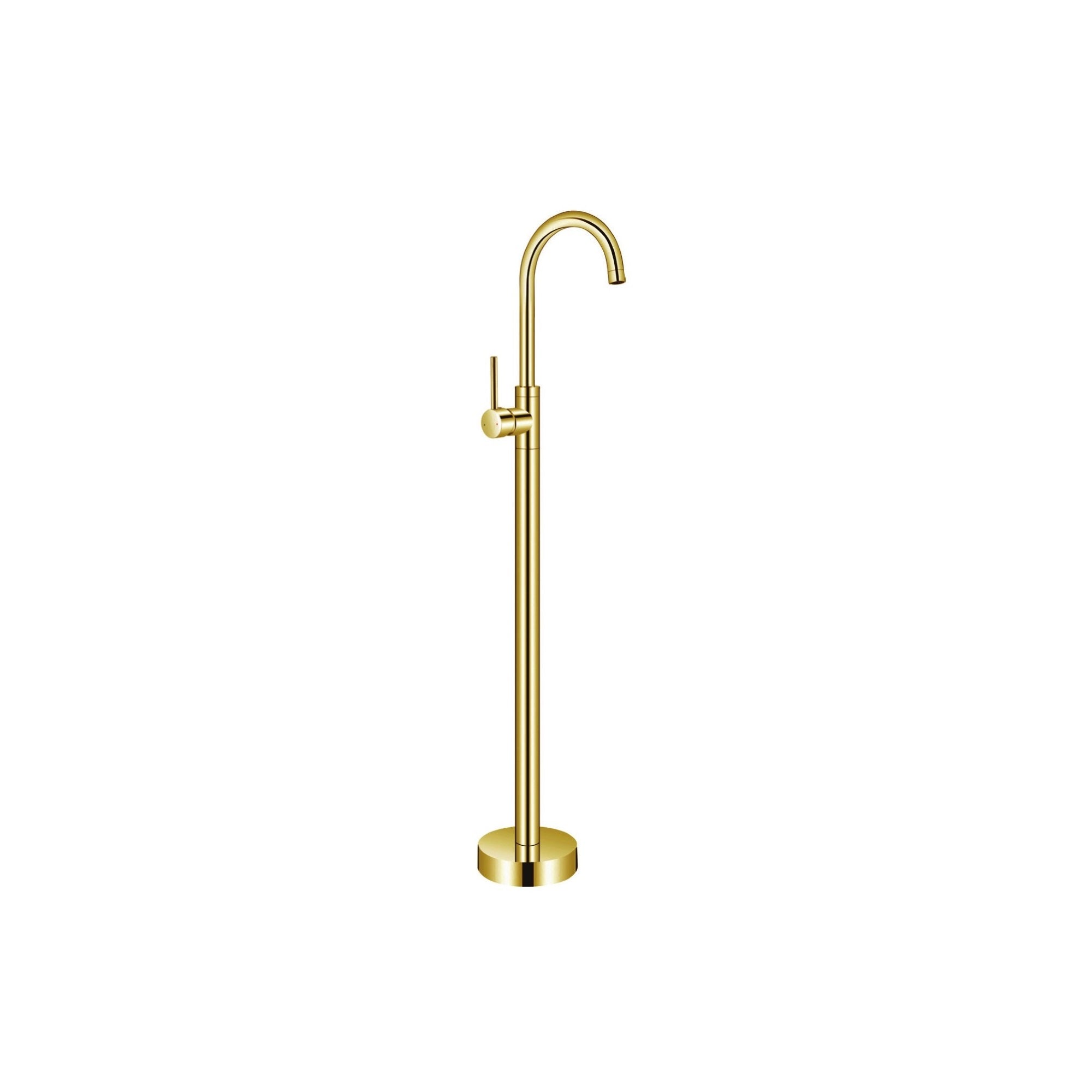 Artemis Oro Spazzolato S28223 miscelatore da terra per lavabo
