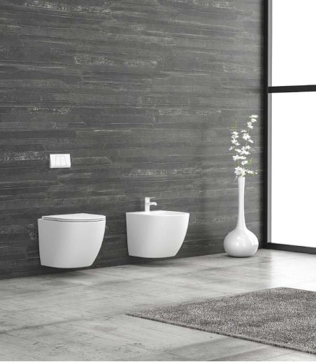 Milos opaco bidet sospeso LT046F Bianco