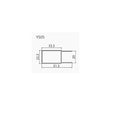 Profilo estensione (+30x2000mm YS05)